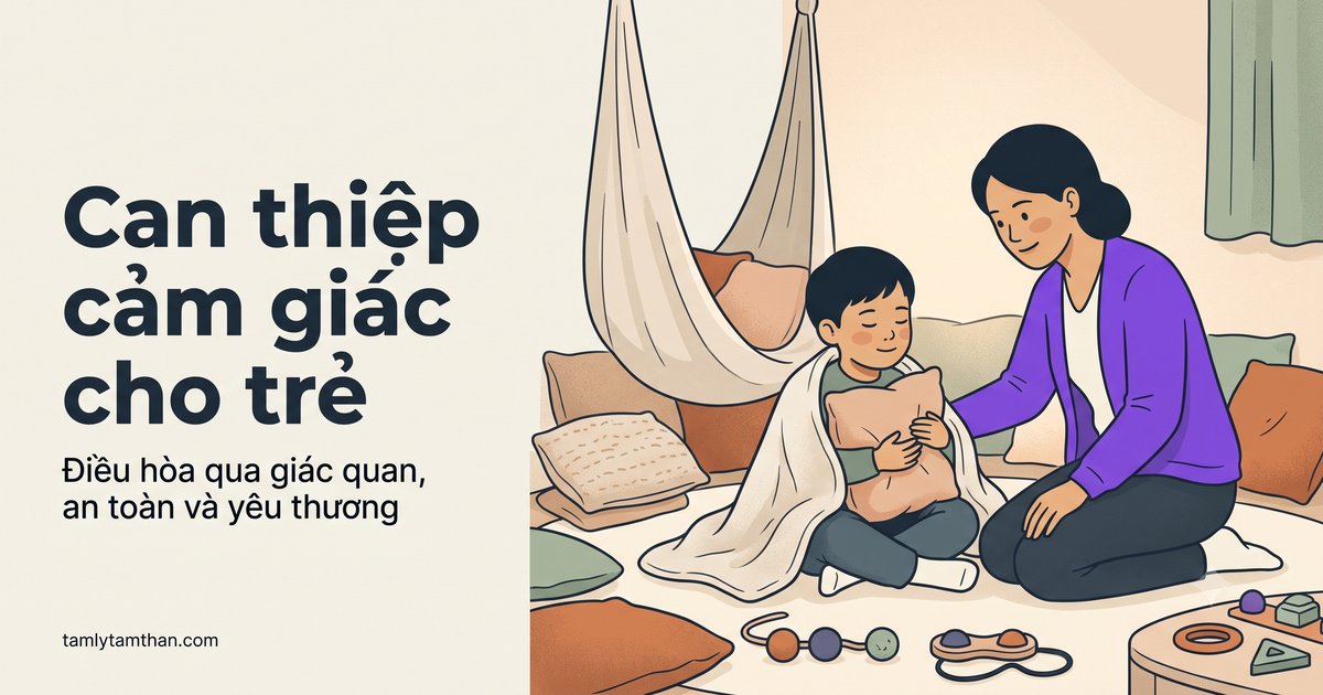 Can thiệp dựa trên cảm giác (SBI) cho trẻ