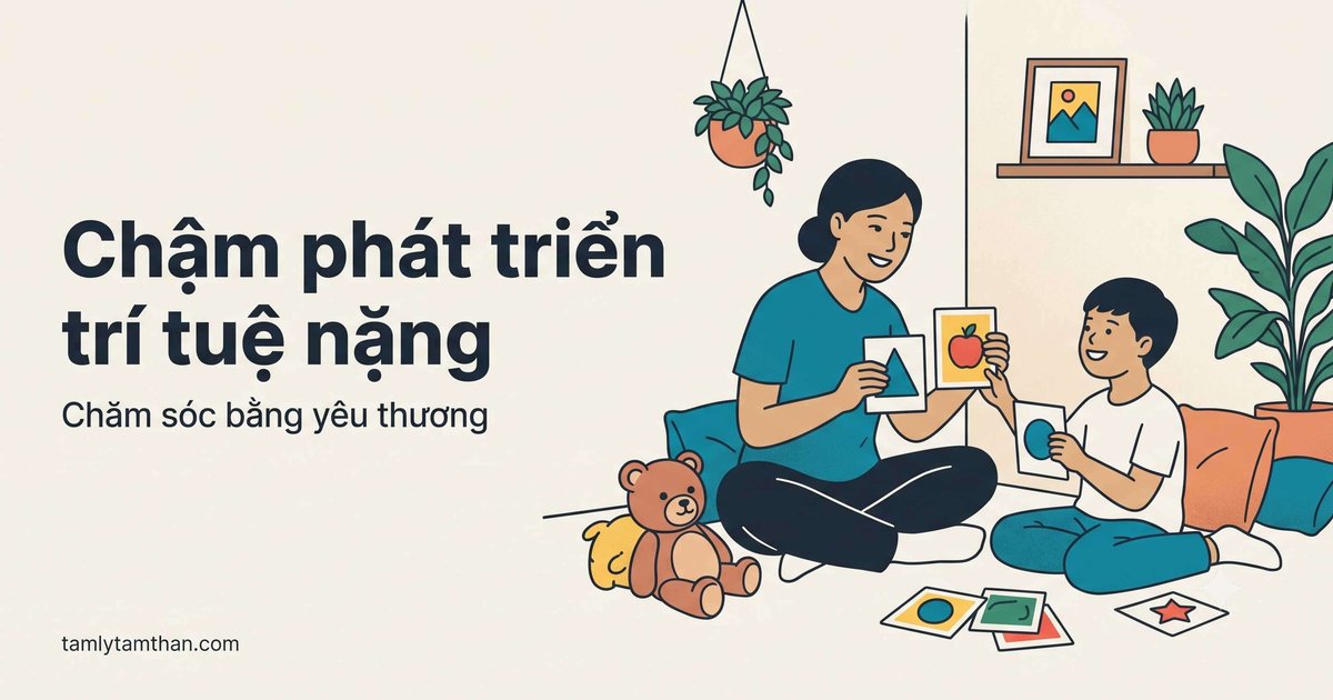 Khuyết tật trí tuệ mức nặng: chăm sóc toàn diện và nâng đỡ gia đình