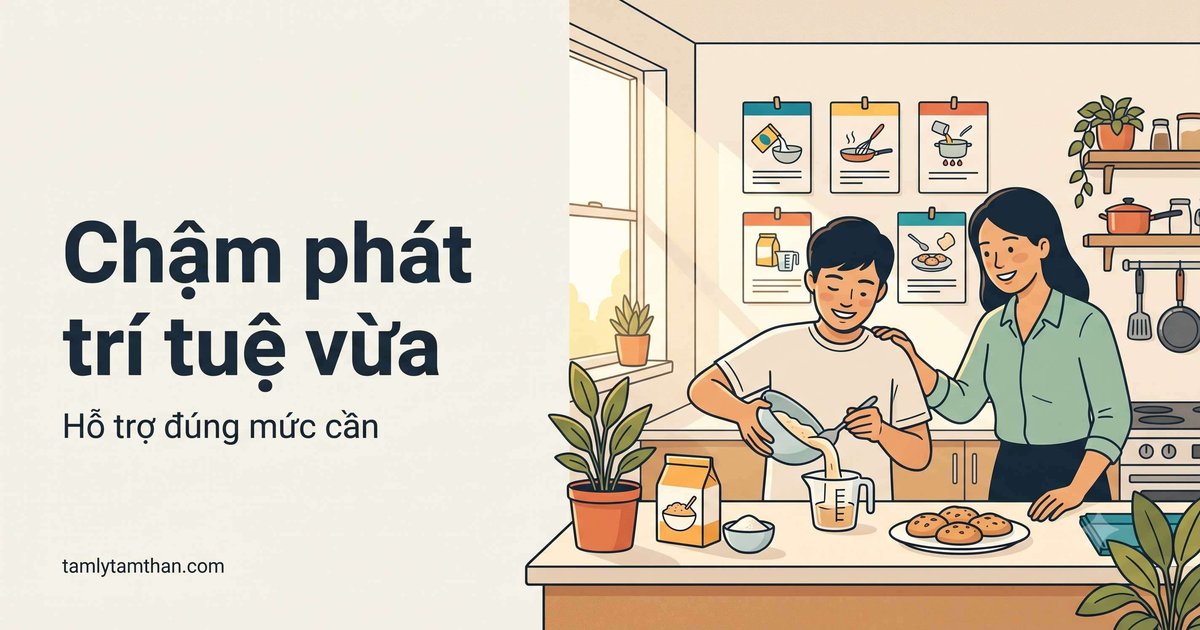 Khuyết tật trí tuệ mức vừa: nhu cầu hỗ trợ và phát triển kỹ năng