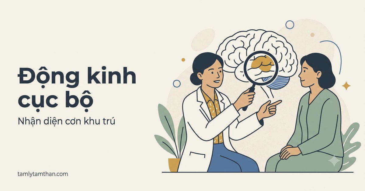 Động kinh cục bộ: triệu chứng & phân loại cơn