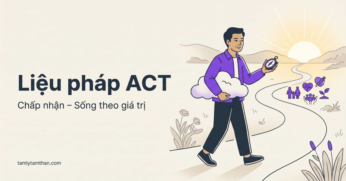 Liệu pháp ACT (chấp nhận & cam kết) là gì?