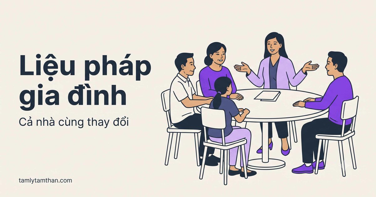 Liệu pháp gia đình & hệ thống là gì?