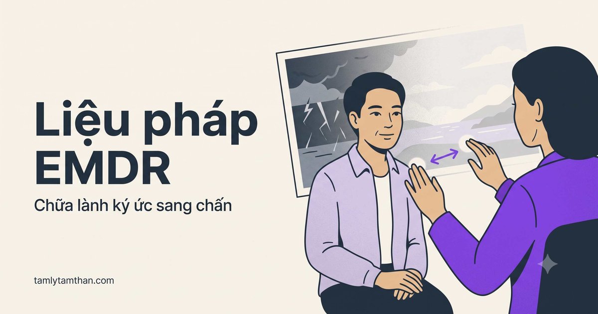 Liệu pháp EMDR là gì? Chữa sang chấn