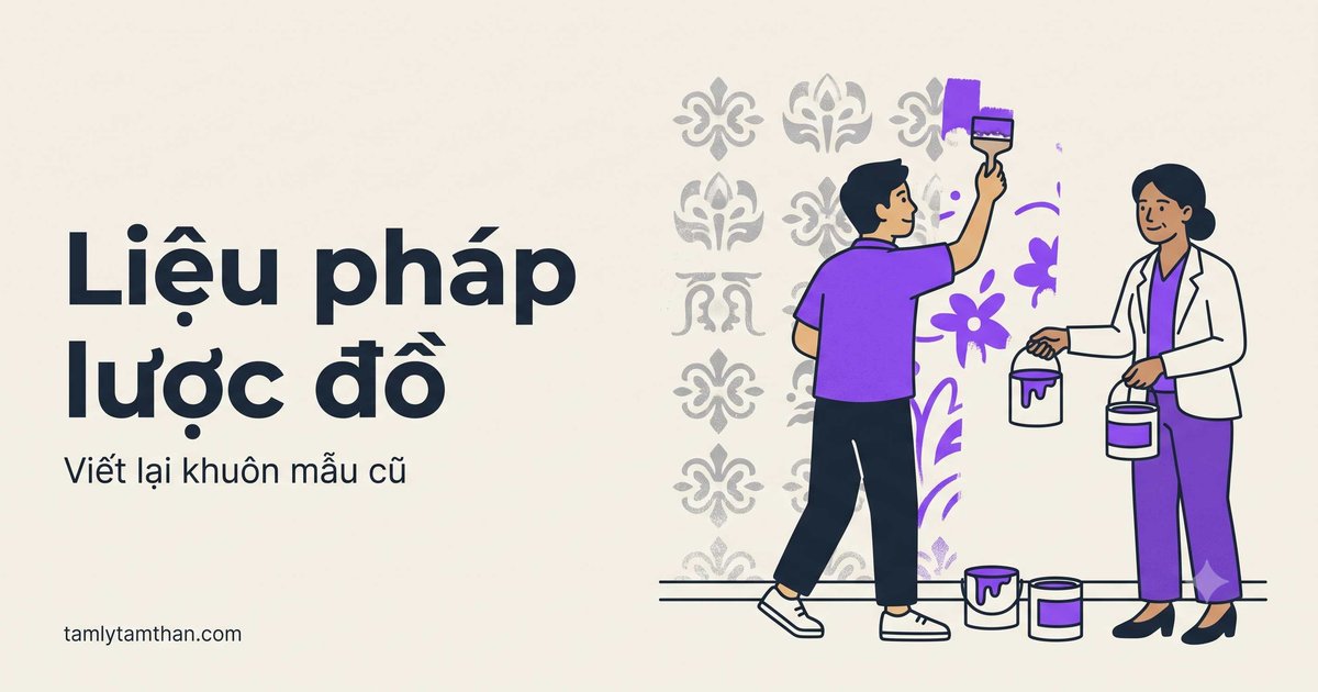 Liệu pháp lược đồ: rối loạn nhân cách và phân ly
