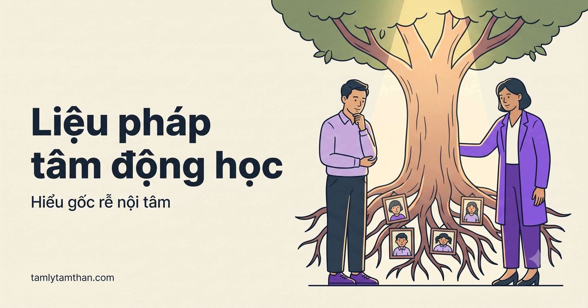 Liệu pháp tâm động học: nguyên lý & liệu trình