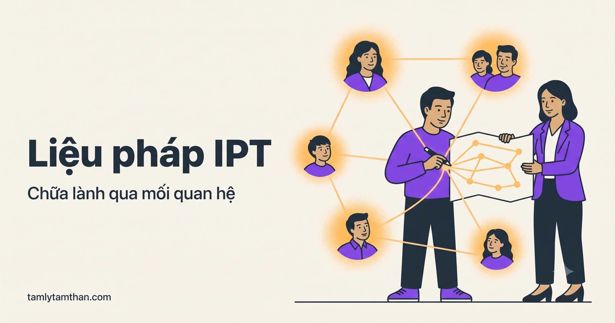Liệu pháp IPT (tương tác cá nhân) cho trầm cảm