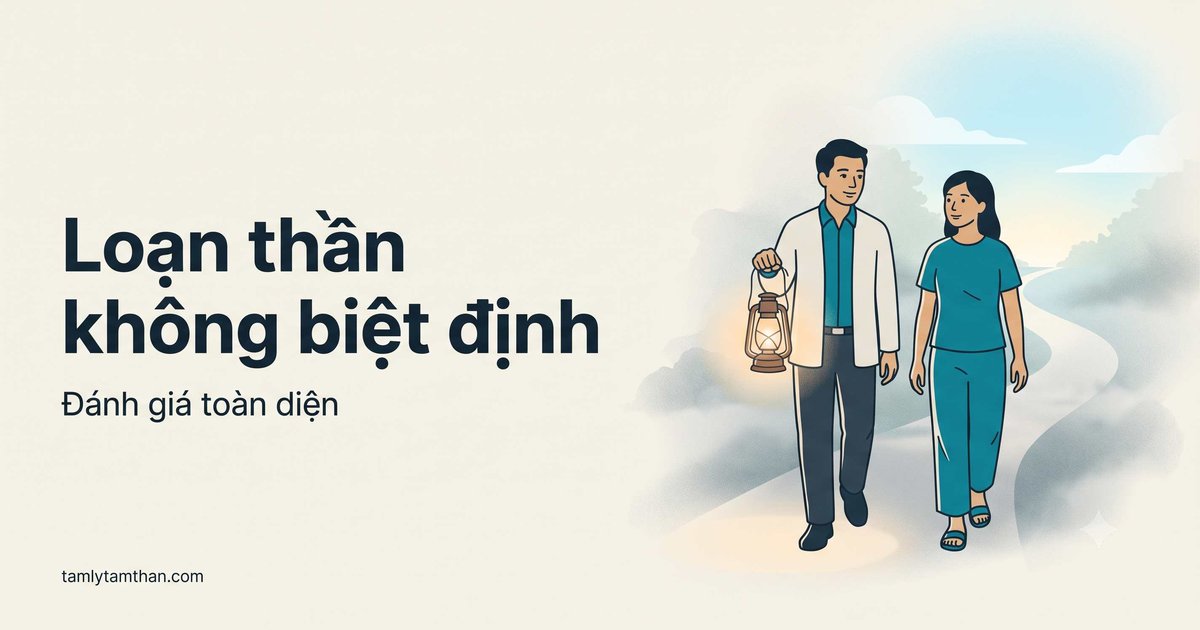 Loạn thần không biệt định: khi bức tranh chưa rõ nhưng cần can thiệp sớm