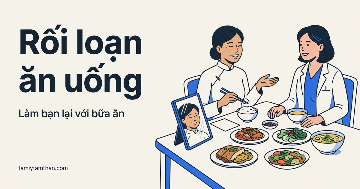 Rối loạn ăn uống: chán ăn tâm thần, ăn vô độ và dấu hiệu cảnh báo