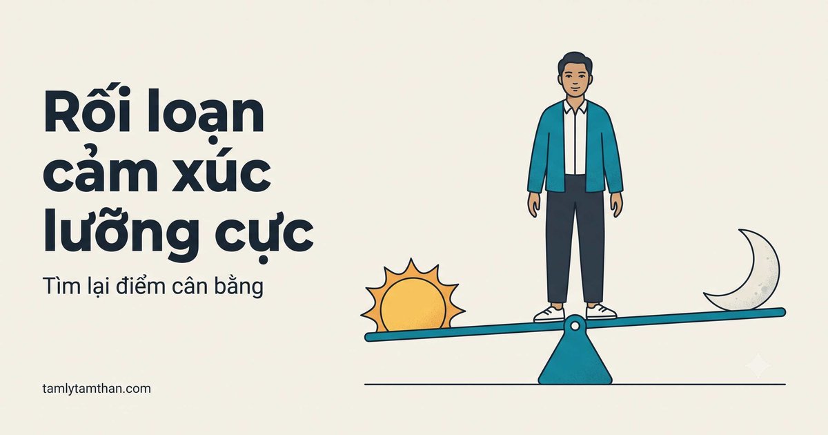 Rối loạn lưỡng cực: dấu hiệu hưng cảm – trầm cảm và cách điều trị