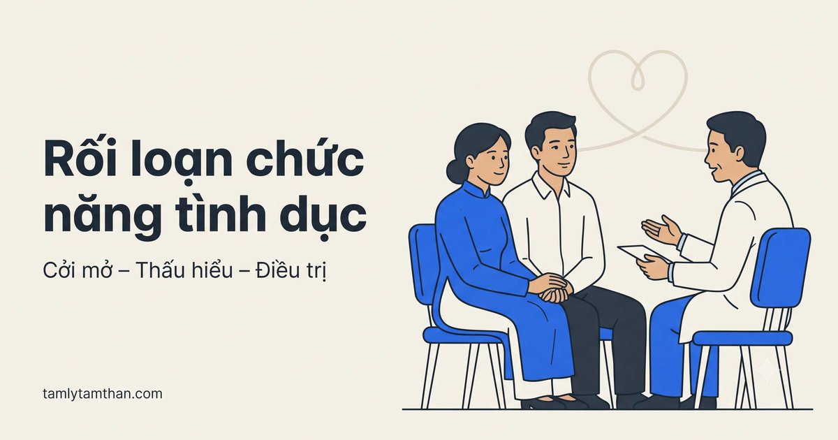 Rối loạn chức năng tình dục do nguyên nhân tâm lý: dấu hiệu và điều trị