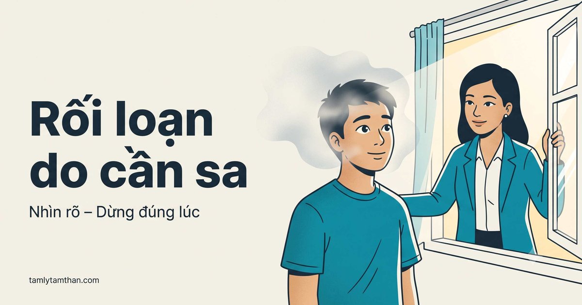 Rối loạn do dùng cần sa: khi màn sương êm dịu che mờ cuộc sống