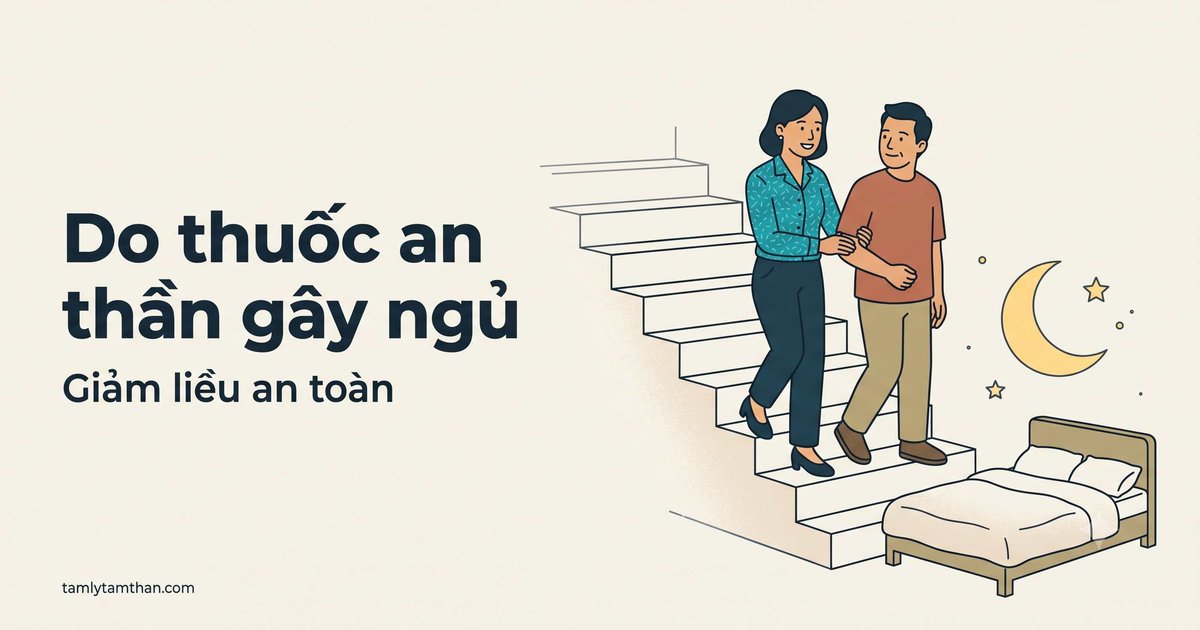 Lệ thuộc thuốc an thần, gây ngủ: khi chiếc nạng thành xiềng