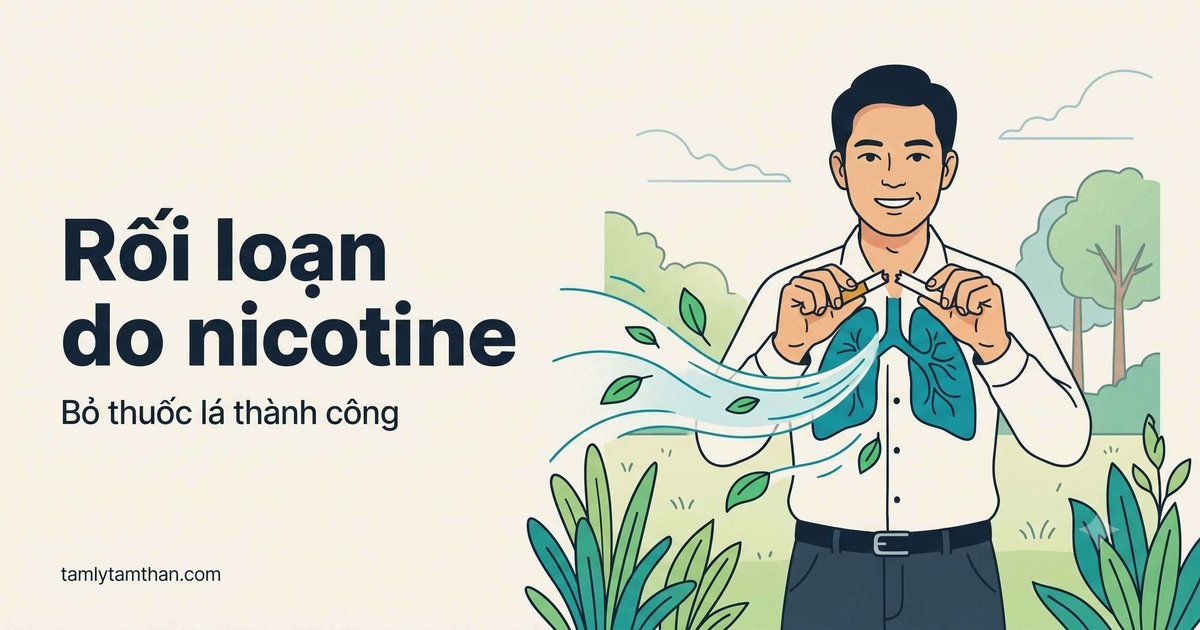 Nghiện thuốc lá (nicotine): vì sao khó bỏ và cách cai hiệu quả