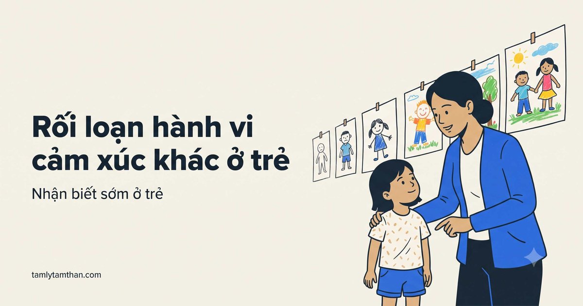 Đái dầm, nói lắp và các rối loạn hành vi khác ở trẻ