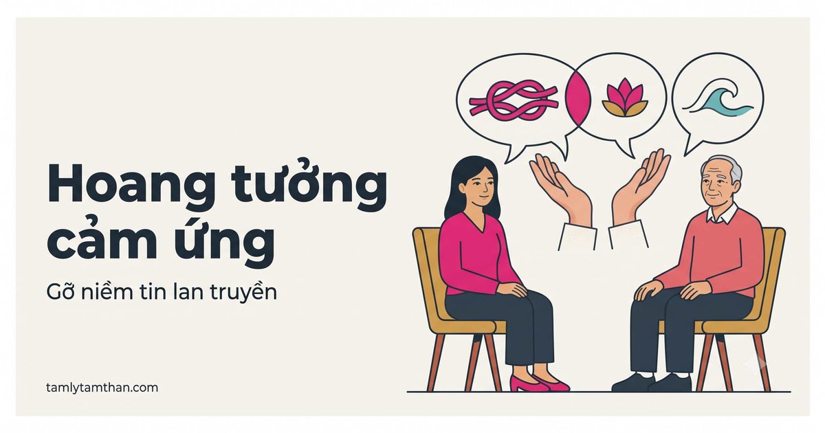Rối loạn hoang tưởng cảm ứng (loạn thần chia sẻ): khi niềm tin sai lệch lan trong nhà