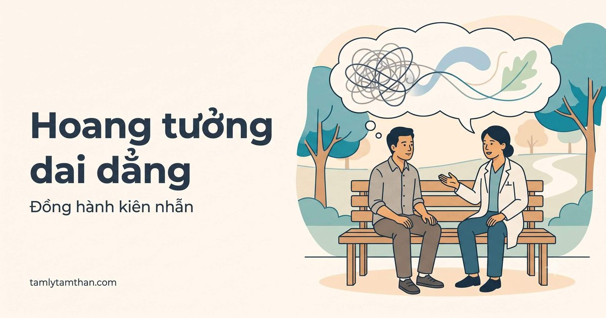 Rối loạn hoang tưởng dai dẳng: dấu hiệu, các thể và đồng hành