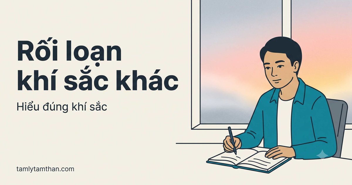 Rối loạn khí sắc khác: khi khí sắc trục trặc theo kiểu không điển hình