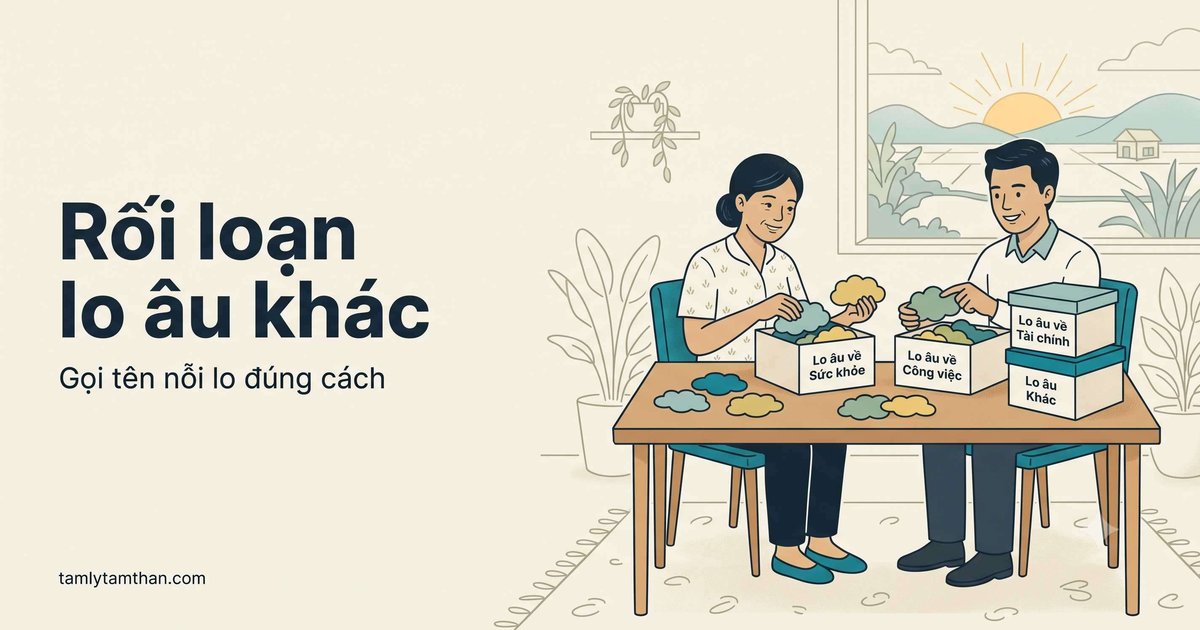 Rối loạn lo âu khác: rối loạn hoảng sợ và hỗn hợp lo âu – trầm cảm
