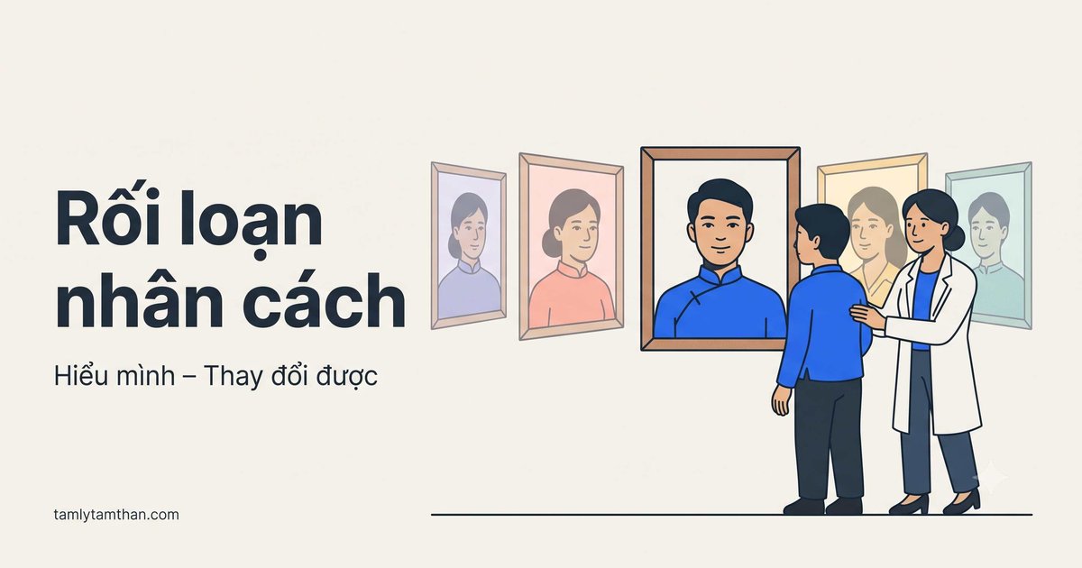 Rối loạn nhân cách: các thể thường gặp và cách điều trị