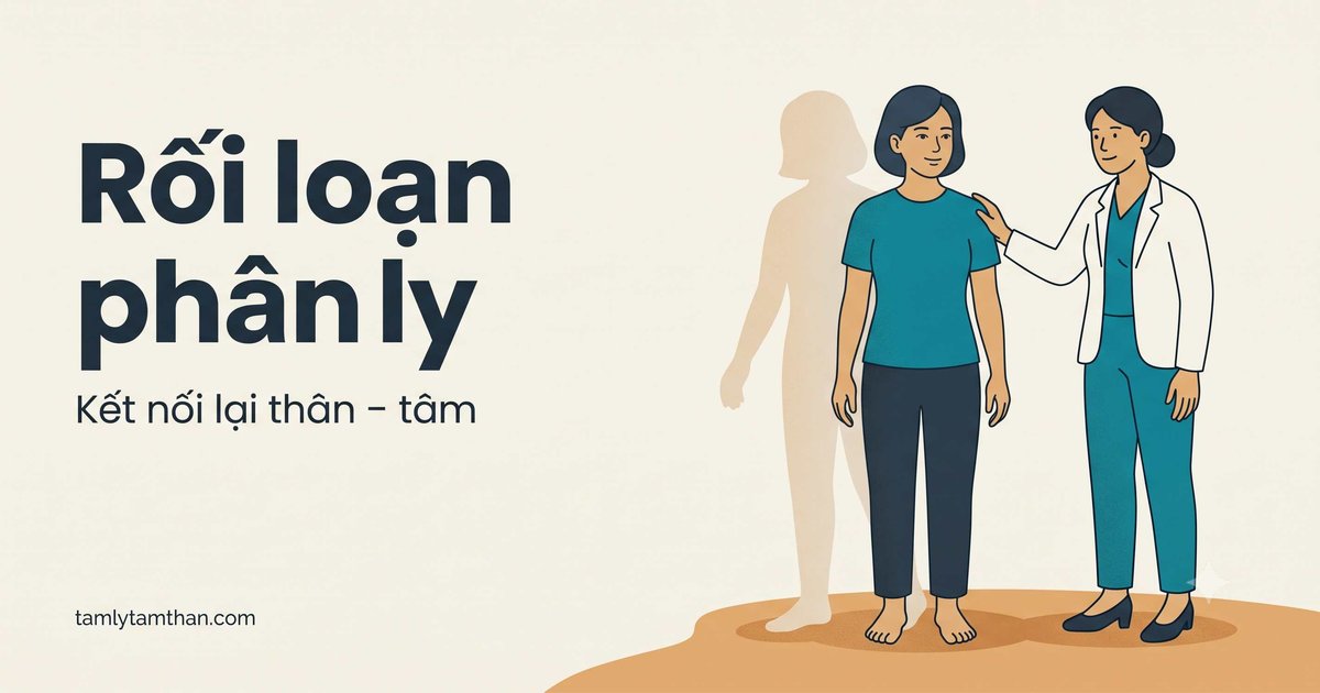 Rối loạn phân ly (chuyển di): khi cơ thể lên tiếng thay cho nỗi đau chưa nói được