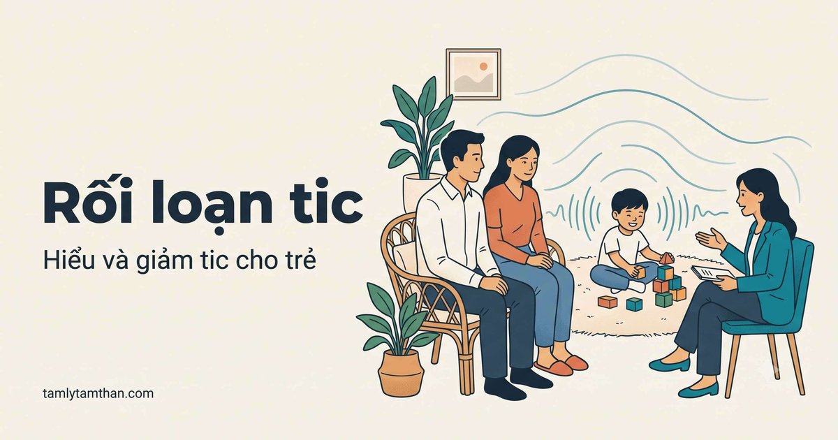 Rối loạn Tic và hội chứng Tourette: dấu hiệu và hướng xử trí
