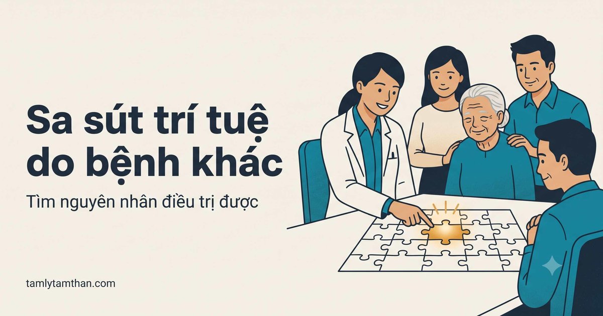 Sa sút trí tuệ trong các bệnh khác: nhiều con đường, nhiều gương mặt