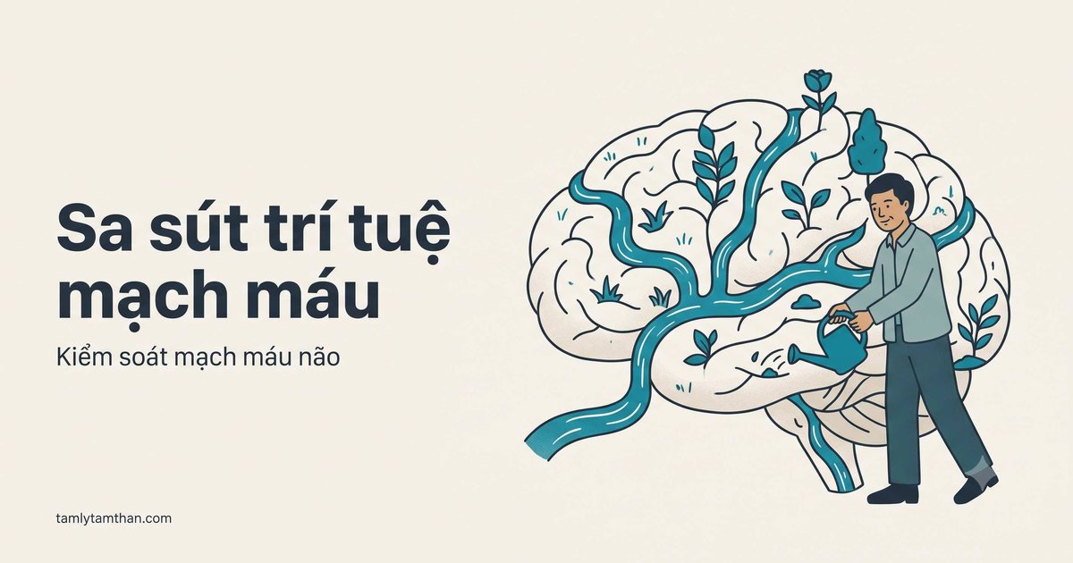 Sa sút trí tuệ do mạch máu: khi trí nhớ hỏng từng đoạn